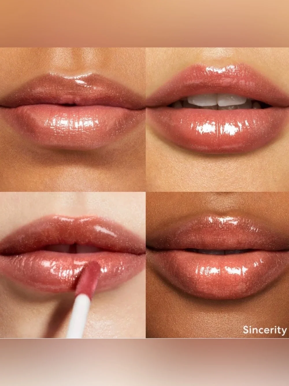 BareMinerals Lip Gloss-Balm Sincerity rosewood - Mini Size